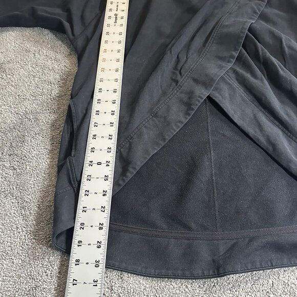 Lululemon Savasana Wrap Womens 4 Black Long Sleeve Jacket Athleisure - Picture 13 of 15
